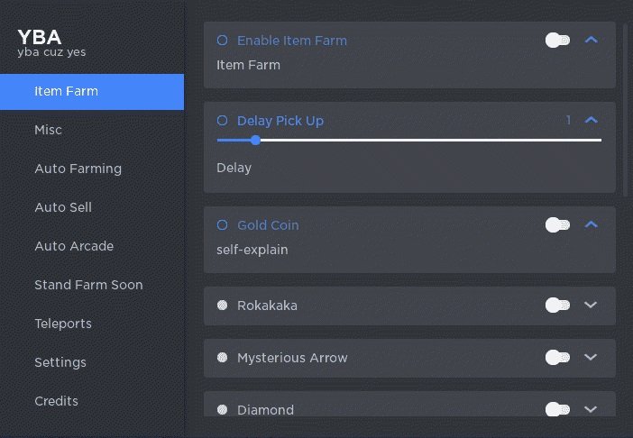 Preview of  ROBLOX YBA AUTO FARM