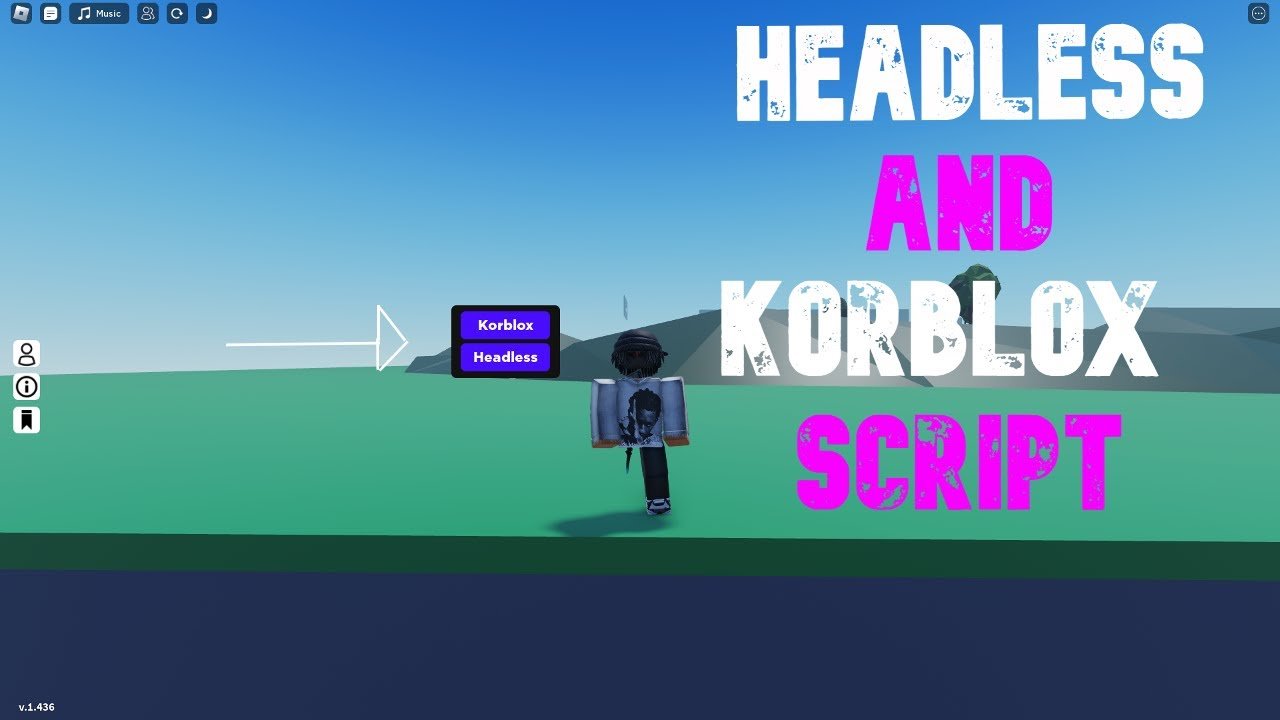 Preview of KORBLOX SCRIPT ROBLOX